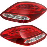 KarParts360: Fits Mercedes-Benz C63 AMG Tail Light Assembly 2015 16 17 2018 | w/ Bulbs | CAPA Certified (CLX-M0-440-19A3L-AC-CL360A3-PARENT1)