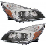 KarParts360: For Subaru Outback Headlight Assembly 2013 2014 w/ Black Bezel CAPA Certified (CLX-M0-20-9402-90-9-CL360A2-PARENT1)