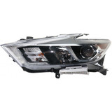 KarParts360: For Nissan Maxima Headlight Assembly 2016 2017 2018 w/ Bulbs Black Housing CAPA Certified (CLX-M0-315-11AAL-ACN2-CL360A1-PARENT1)