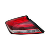 KarParts360: For 2014 2015 HONDA CIVIC Tail Light Assembly  Side w/Bulbs Replaces HO2800187 CAPA Certified (CLX-M0-317-19B2L-AC-CL360A1-PARENT1)