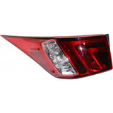 Fits 2014 2015 2016 LEXUS IS250 Tail Light Assembly CAPA Certified (CLX-M0-324-1913L-UC-CL360A2-PARENT1)