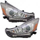 KarParts360: For Toyota Prius V Headlight Assembly 2015 16 17 2018 For TO2518152 CAPA Certified (CLX-M0-312-11AAL-UC-CL360A1-PARENT1)