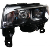 KarParts360: For Jeep Grand Cherokee Headlight Assembly 2017 2018 2019 w/ Bulbs DOT Certified Black (CLX-M0-20-16276-90-1-CL360A1-PARENT1)