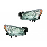 KarParts360: For 2016 MAZDA 2 Head Light Assembly  Side (Black Housing)  Replaces MA2518171 (CLX-M0-316-1152L-US2-CL360A1-PARENT1)