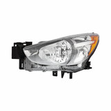 KarParts360: For 2016 MAZDA 2 Head Light Assembly  Side (Black Housing)  Replaces MA2518171 (CLX-M0-316-1152L-US2-CL360A1-PARENT1)