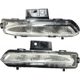 KarParts360: For 2013 2014 2015 2016 2017 BUICK ENCLAVE Front Signal/Corner Light Assembly  Side w/Bulbs Replaces GM2520195 CAPA Certified (CLX-M0-336-1608L-AC-CL360A1-PARENT1)