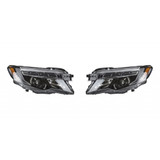 KarParts360: For Honda Pilot Headlight Assembly 2016 2017 LED Type w/ Bulbs CAPA Certified (CLX-M0-20-9716-80-9-CL360A2-PARENT1)