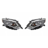 KarParts360: For Nissan Rogue Head Light Assembly 2017 2018 LED Type w/Bulbs DOT Certified For NI2502256 | 26060-6FL6A (CLX-M0-20-9916-00-1-CL360A1-PARENT1)
