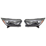 KarParts360: For Honda CR-V Headlight 2017 2018 Assembly w/Bulbs DOT Certified For HO2502180 | 33150-TLA-A21 (Vehicle Trim: EX-L Sport Utility/EX Sport Utility/LX Sport Utility) (CLX-M0-20-9918-00-1-CL360A1-PARENT1)