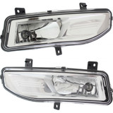 KarParts360: For 2017 2018 NISSAN ROGUE Fog Light Assembly  Side w/Bulbs Replaces NI2592139 CAPA Certified (CLX-M0-315-2034L-AC-CL360A1-PARENT1)