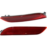 KarParts360: For Toyota Camry Reflector 2018 CAPA (CLX-M0-312-2909L3UC-CL360A2-PARENT1)