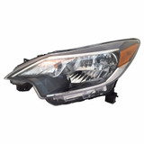 KarParts360: For Nissan Versa Note Headlight Assembly 2017 2018 w/Bulbs DOT Certified For NI2502257 | 26060-9ME0A (Vehicle Trim: Hatchback Black Bezel) (CLX-M0-20-9956-00-1-CL360A1-PARENT1)