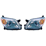 For 2008-2012 Scion xD Headlight Pair Driver and Passenger Side SC2502103 (PLX-M1-311-11B3L-UC)