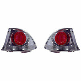 CarLights360: For 2002 2003 LEXUS IS300 Tail Light Pair Driver and Passenger Side Replaces LX2818104 LX2819104 (PLX-M1-211-19G6L3US7-CL360A1)