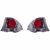 CarLights360: For 2002 2003 LEXUS IS300 Tail Light Pair Driver and Passenger Side Replaces LX2818104 LX2819104 (PLX-M1-211-19G6L3US7-CL360A1)