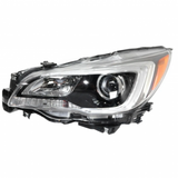 CarLights360: For 2015 2016 2017 SUBARU OUTBACK Head Light Assembly Driver Side w/Bulbs (Black Housing) - (DOT Certified) Replacement for SU2502149 (CLX-M1-319-1127L-AF2-CL360A2)