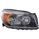 CarLights360: For 2006 2007 2008 TOYOTA RAV4 Head Light Assembly Passenger Side (Black Housing) - (CAPA Certified) Replacement for TO2519107 (CLX-M1-311-1197R-UC2-CL360A1)