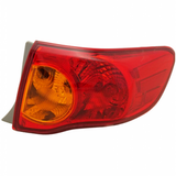 CarLights360: For 2009 2010 TOYOTA COROLLA Tail Light Assembly Passenger Side w/Bulbs - (CAPA Certified) Replacement for TO2801175 (CLX-M1-311-1992R-AC-CL360A1)