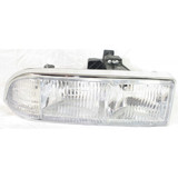 For Chevy S10 Headlight 1998-2004 Passenger Side w/ Bright Bezel Bulbs Included DOT Certified GM2503172 | 16526218 (CLX-M0-20-5237-00-1)