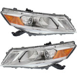 For Honda Crosstour Headlight 2013 2014 2015 Pair Driver and Passenger Side For HO2502155 | 33150-TP6-A21 (PLX-M0-20-9404-00-CL360A55)