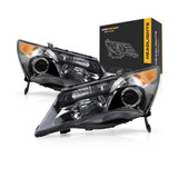 For Acura MDX Headlight 2007 2008 2009 Pair Driver and Passenger Side Sport Model HID For AC2518110 | 33151-STX-A02 (PLX-M0-20-6846-01-CL360A55)