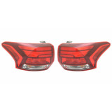 For Mitsubishi Outlander PHEV Outer Tail Light 2018 2019 2020 Pair Driver and Passenger Side LED For MI2804109 | 8330B177 (PLX-M0-11-9012-00-CL360A55)