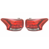 For Mitsubishi Outlander PHEV Outer Tail Light 2018 2019 2020 Pair Driver and Passenger Side LED For MI2804109 | 8330B177 (PLX-M0-11-9012-00-CL360A55)