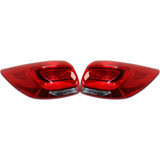 For Kia Sportage EX / LX Model Outer Tail Light Assembly 2014 2015 2016 Pair Driver and Passenger Side For KI2804121 | 92402 3W520 (PLX-M0-223-1971L-AS-CL360A50)
