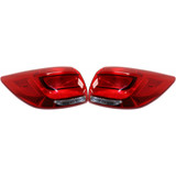 For Kia Sportage EX / LX Model Outer Tail Light Assembly 2014 2015 2016 Pair Driver and Passenger Side For KI2804121 | 92402 3W520 (PLX-M0-223-1971L-AS-CL360A50)