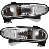 For Buick LaCrosse Parking Signal Light 2005 06 07 08 2009 Pair Driver and Passenger Side For GM2520191 | 10333735 (PLX-M0-12-5248-00-CL360A55)