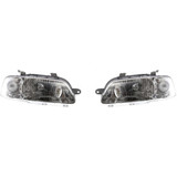 For Chevy Aveo Sedan Headlight 2004 2005 2006 Pair Driver and Passenger Side For GM2502241 | 96540253 (PLX-M0-20-6552-01-CL360A55)