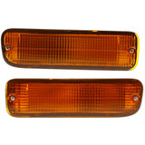 For 1998 1999 2000 Toyota Tacoma Turn Signal Light Pair Driver and Passenger Side DLX / RWD For TO2530122 | 81520-35110 (PLX-M0-12-1552-90-CL360A1)