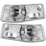 For Cadillac Eldorado Parking Signal Light 1992-2002 Pair Driver and Passenger Side For GM2520175 | 16520051 (PLX-M0-12-5224-01-CL360A55)