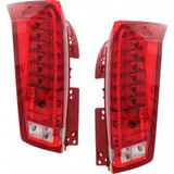 For Cadillac SRX Tail Light 2010 11 12 13 14 15 2016 Pair Driver and Passenger Side LED CAPA Certified For GM2800255 | 22774014 (PLX-M0-11-6920-00-9-CL360A55)