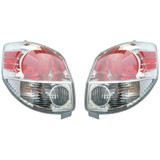 For Toyota Matrix Tail Light 2005 06 07 2008 Pair Driver and Passenger Side For TO2800157 | 81560-02322 (PLX-M0-11-6076-00-CL360A55)