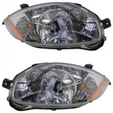 For Mitsubishi Eclipse Coupe Headlight Assembly 2008 09 10 11 2012 Pair Driver and Passenger Side For MI2502159 | 8301B135 (PLX-M0-314-1136L-AS1-CL360A55)