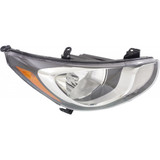 Fits 2012-2015 Hyundai Accent Headlight Driver and Passenger Side CAPA Certified w/ Bulbs HY2502163 HY2503163 - Replaces 92101-1R010, 92102-1R010 ;Hatchback (PLX-M0-20-12694-00-9)