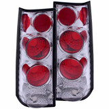 ANZO For GMC Savana 2500 1996-2002 Tail Lights Chrome | (TLX-anz211147-CL360A72)