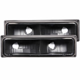 ANZO For GMC K2500 1988-1998 Parking Lights Euro Black | (TLX-anz511053-CL360A85)