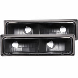 ANZO For GMC C1500 Suburban 1992-1999 Parking Lights Euro Black | (TLX-anz511053-CL360A77)