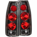 ANZO For GMC K2500/K1500/C1500/C2500 1988-1998 Tail Lights Black 3D Style | (TLX-anz211019-CL360A86)