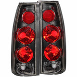 ANZO For GMC C3500/K3500 1988-2000 Tail Lights Black 3D Style | (TLX-anz211019-CL360A87)