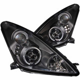 ANZO For Toyota Celica 2000-2005 Projector Headlights w/ Halo Black | (TLX-anz121387-CL360A70)