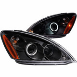 ANZO For Mitsubishi Lancer 2004-2007 Projector Headlights w/ Halo Black CCFL | (TLX-anz121102-CL360A70)