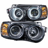 ANZO For Chevy Sonic 2012-2015 Projector Headlights w/ Halo Black | CCFL (TLX-anz121488-CL360A70)