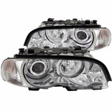 ANZO For BMW 330Ci 2005 2006 Projector Headlights w/ Halo Chrome | (TLX-anz121268-CL360A74)