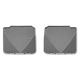 WeatherTech Rubber Mats For Lexus GS 2006 07 08 09 2010 Rear - Grey |  (TLX-wetW85GR-CL360A70)