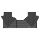 WeatherTech Rubber Mats For Chevy Silverado 1500 2019-2021 Rear - Black |  (TLX-wetW490-CL360A70)