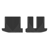 WeatherTech Rubber Mats For Nissan Pathfinder 2013-2021 Rear | Black |  (TLX-wetW304-CL360A70)