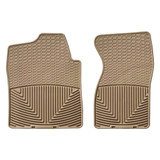 WeatherTech Rubber Mats For Chevy Silverado 1500/2500/3500 1999-2007 - Front Tan | Crew Cab (TLX-wetW26TN-CL360A70)